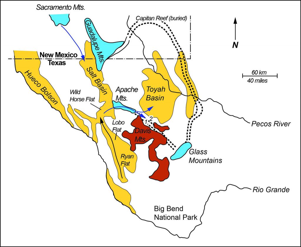 San Solomon Springs in Aquifer, Texas: Figure Three