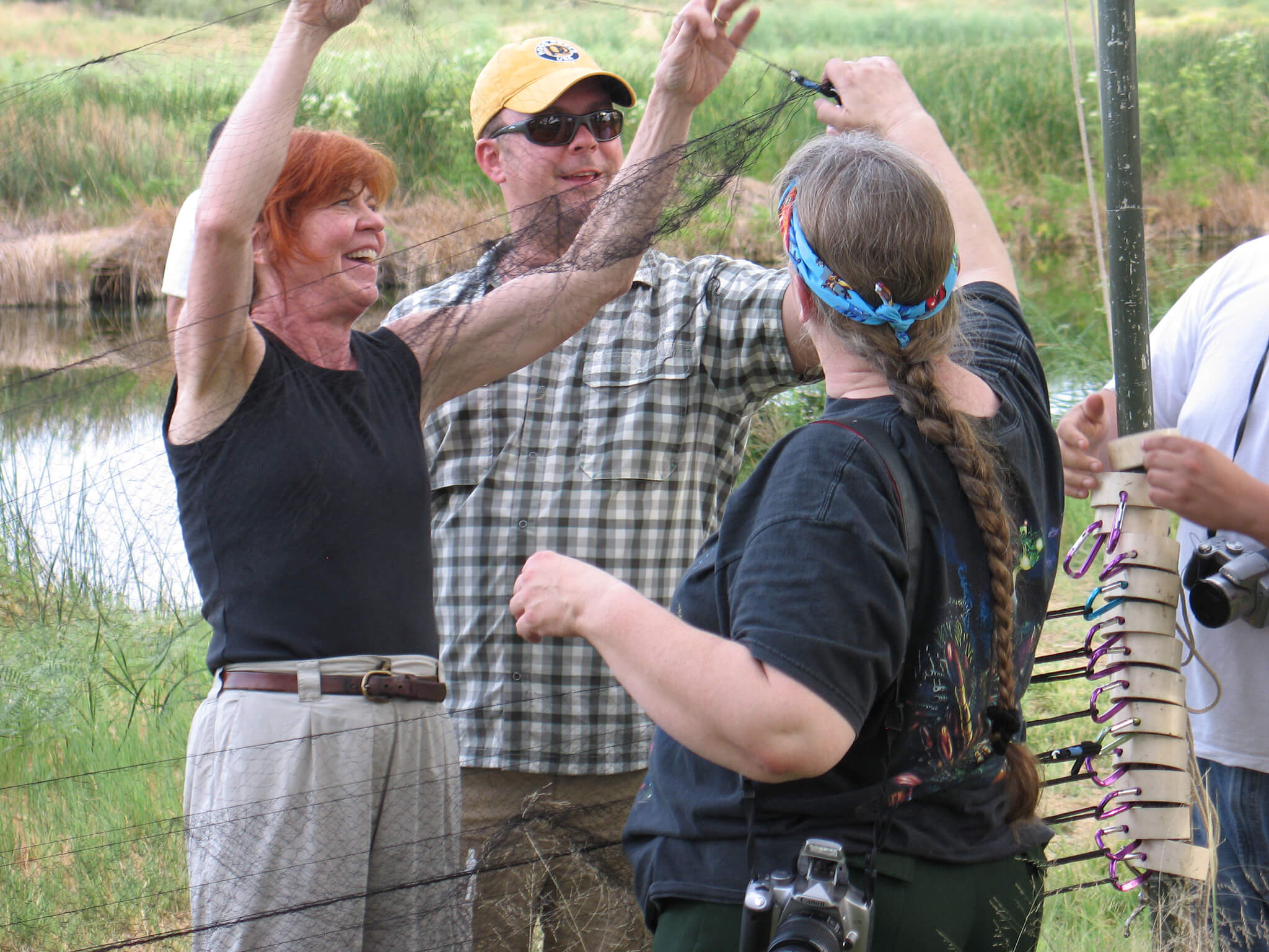 Attendees at an NCKRI hosted Bat Conservation International workshop for federal land management agencies in Southeastern New Mexico.